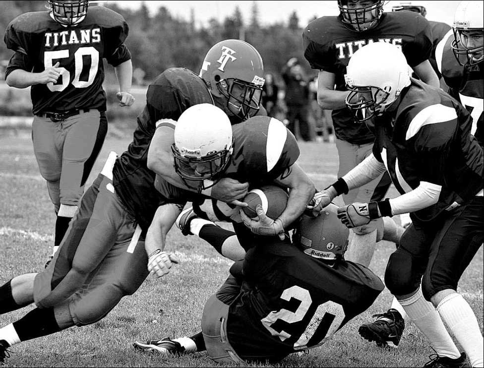  New Brunswick High School Football League action Saturday in Sackville.